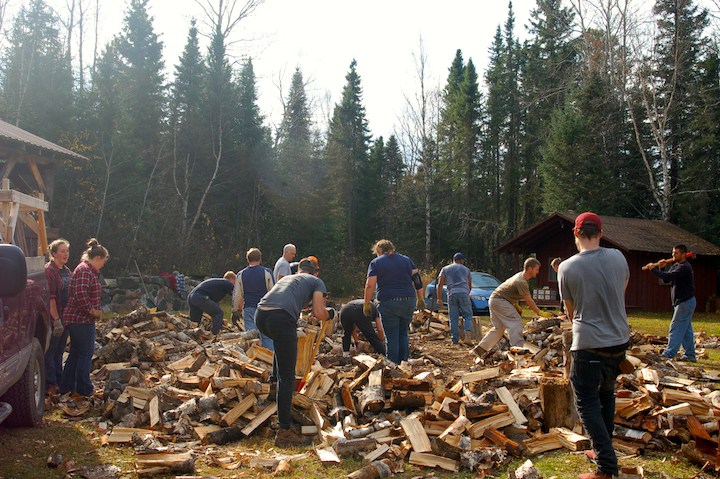 outdoor volunteering always brings great memories