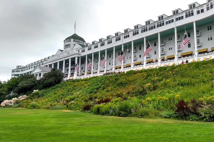 Grand Hotel of Mackinac Island, front view