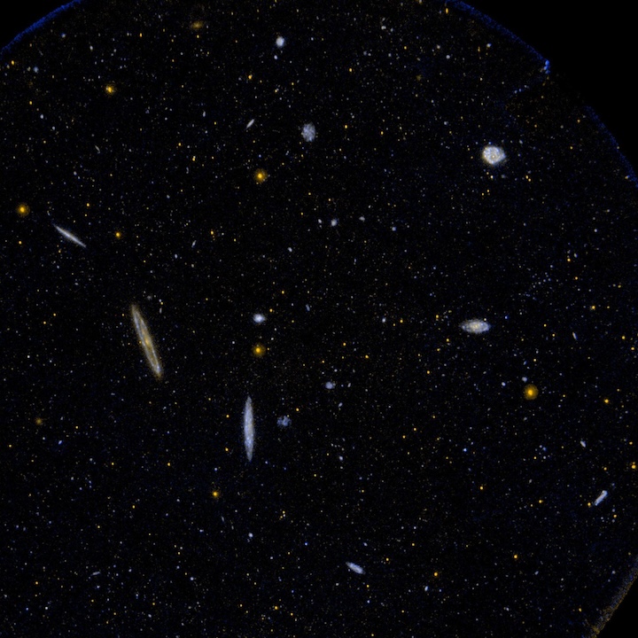 part of the Virgo cluster of galaxies